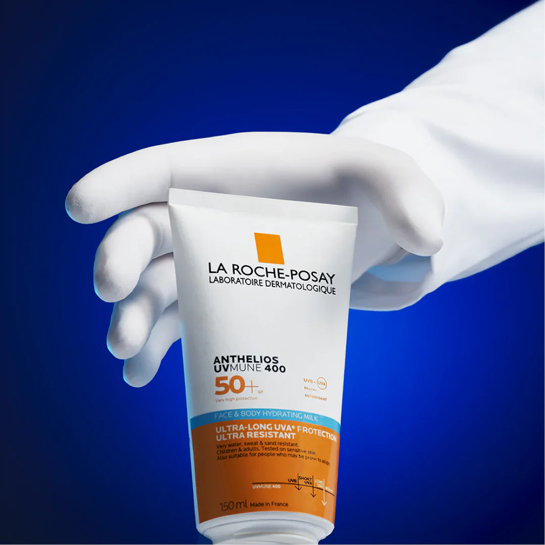 La roche posay anthelios uvmune 400 visage & corp lait hydratant spf50+ 150ML - Image 4