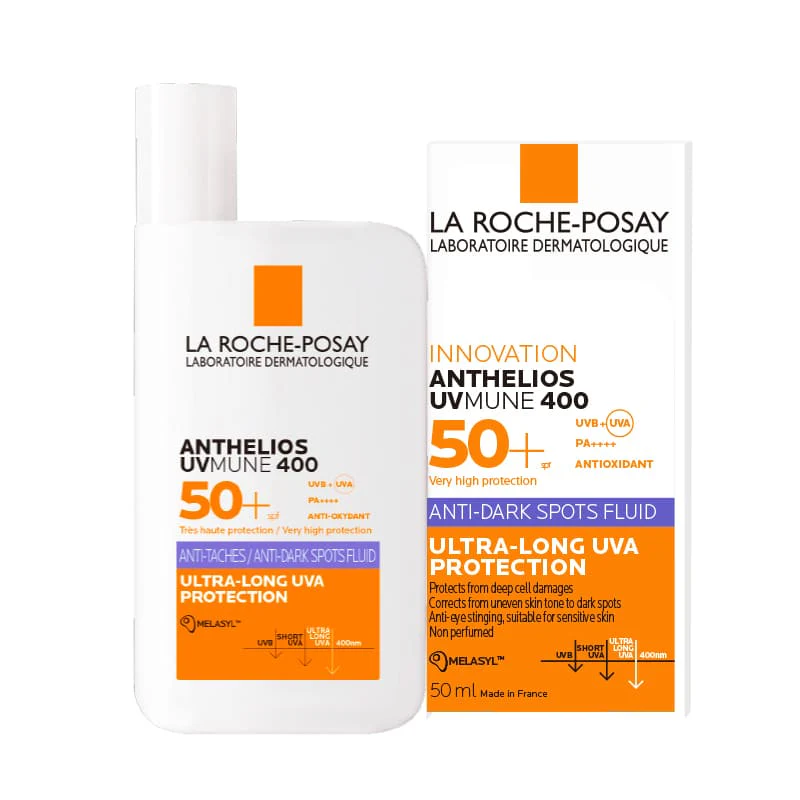 LA ROCHE POSAY ANTHELIOS UVMUNE 400 FLUIDE ANTI-TACHES SPF 50+ - Image 3