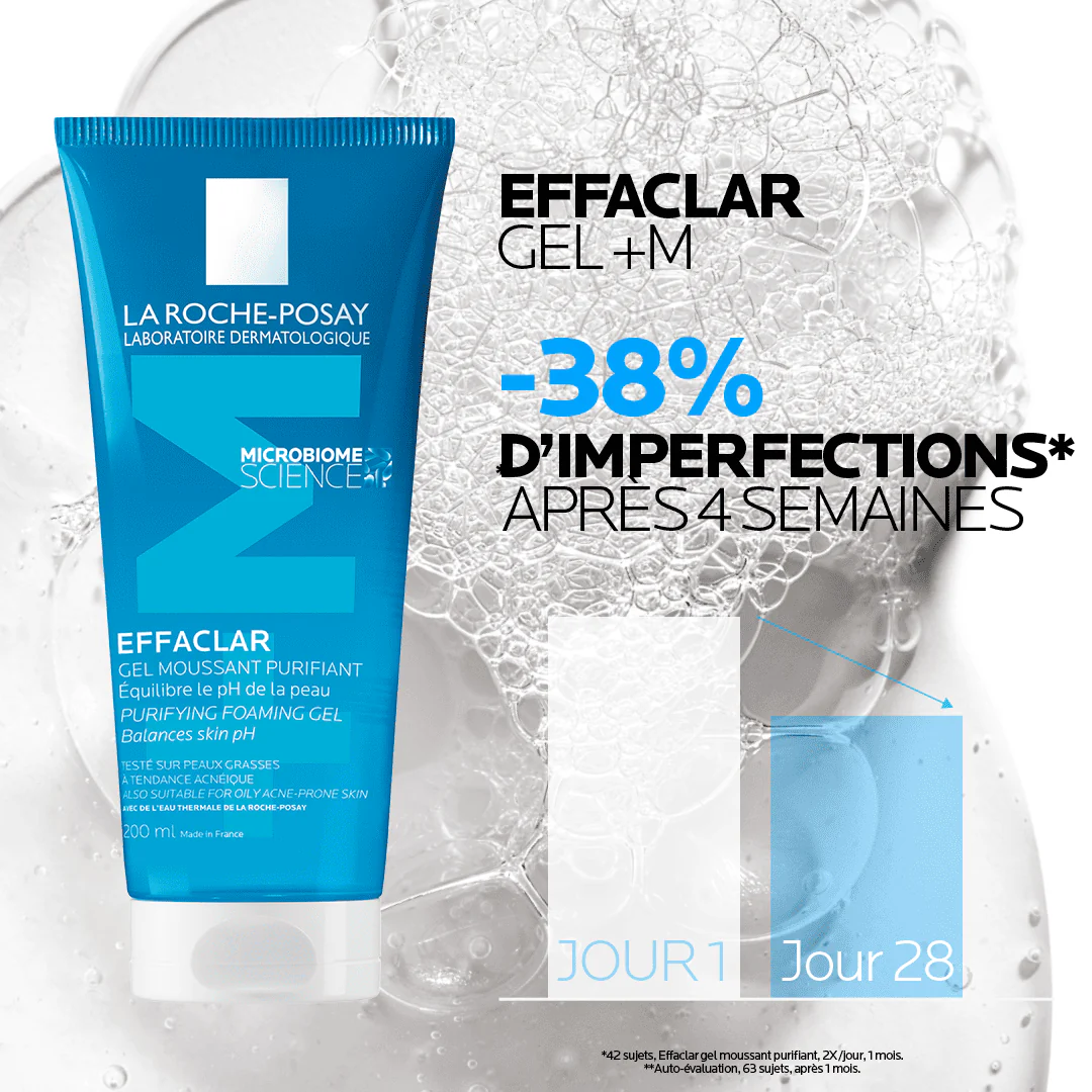 La roche-posay effaclar gel moussant – 200 ml - Image 3