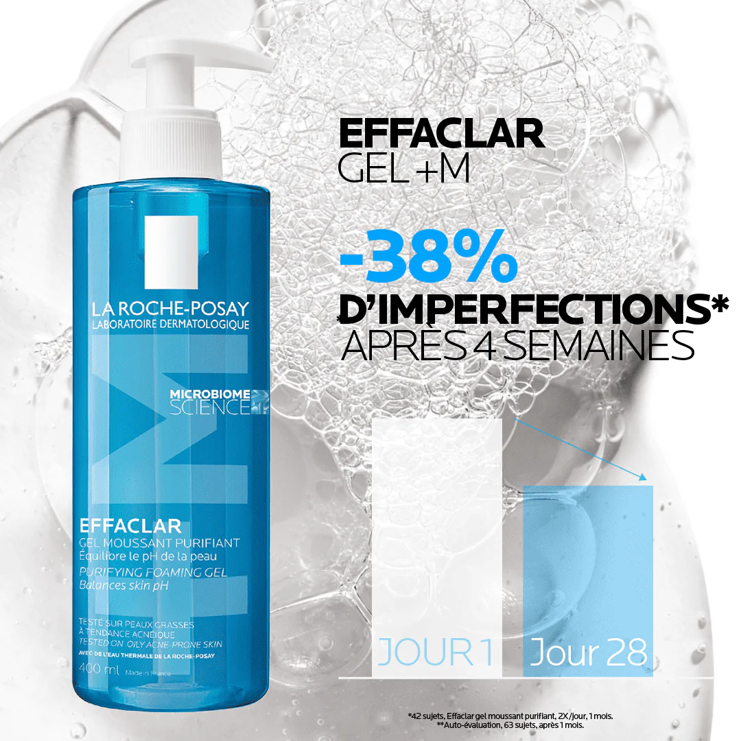 La roche-posay effaclar gel moussant 400 ml - Image 5