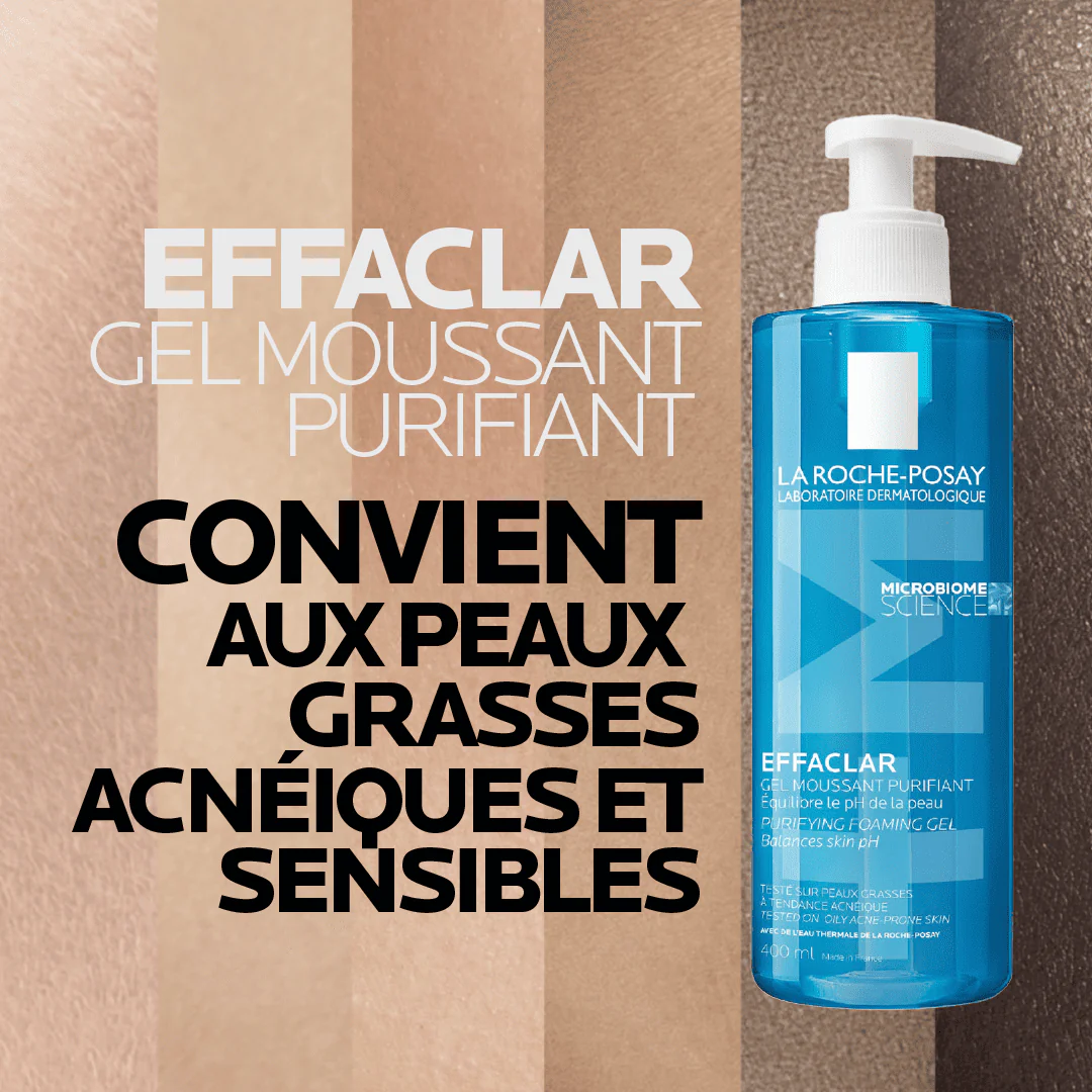 La roche-posay effaclar gel moussant 400 ml - Image 7