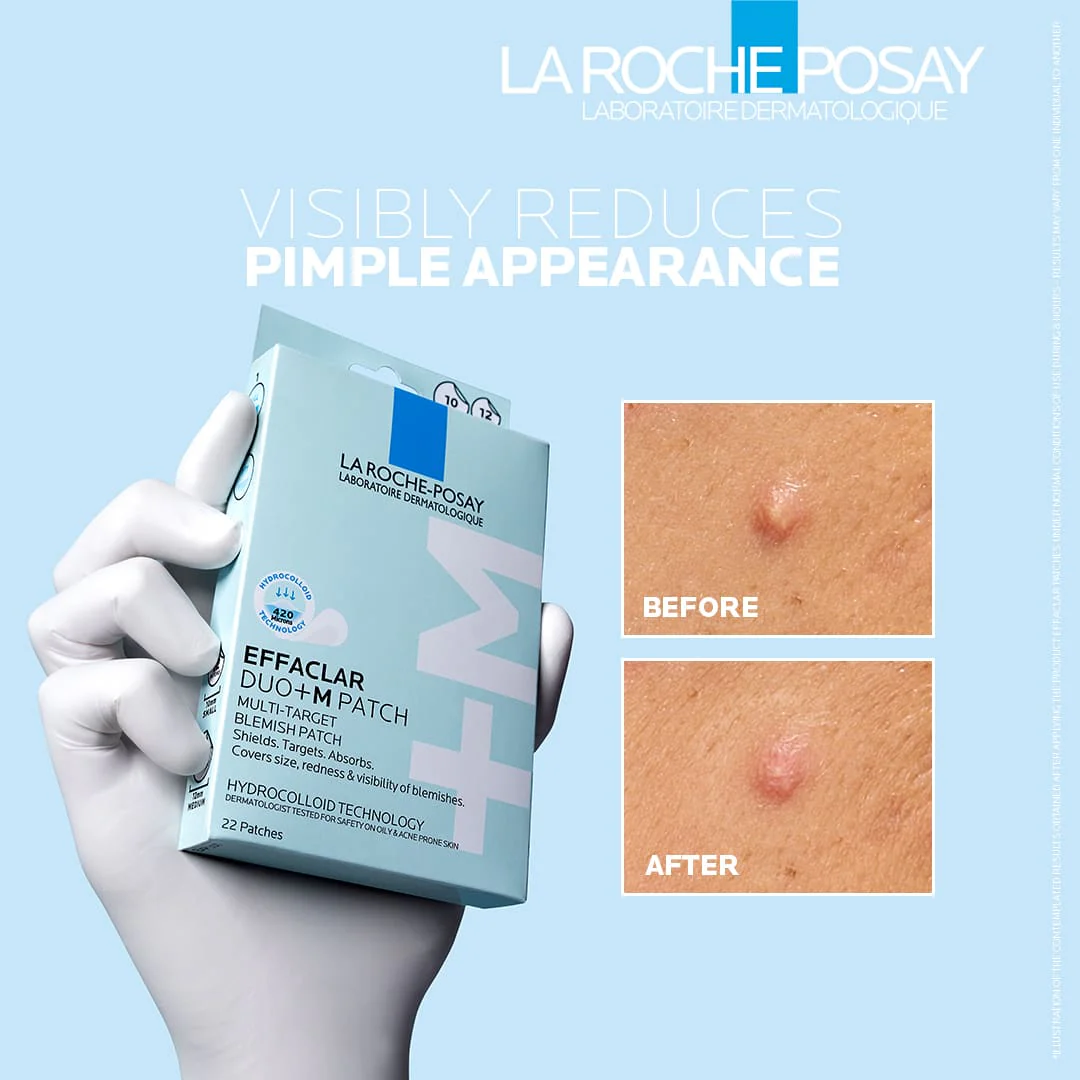 La Roche-Posay Effaclar Patch Anti-Imperfections DUO+M – Patches Anti-Boutons & Anti-Acné - Image 3
