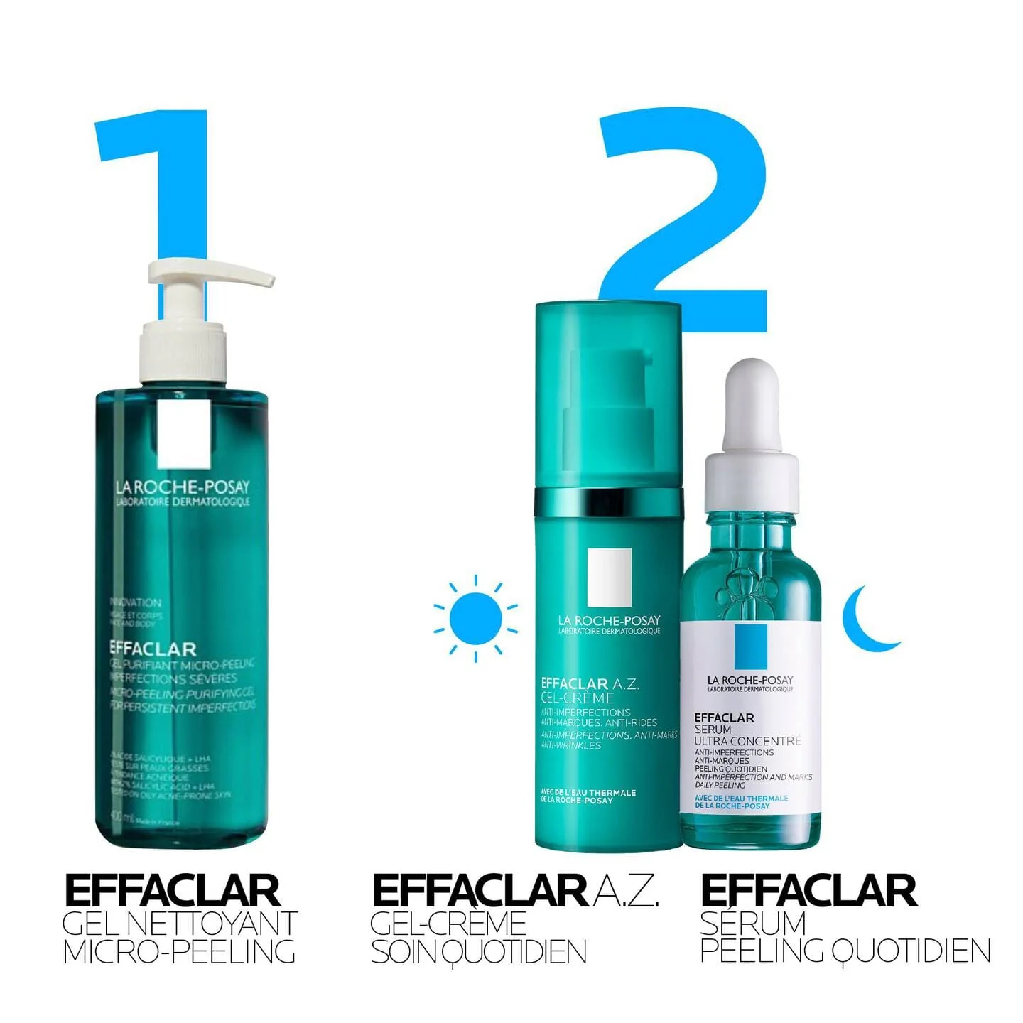 La Roche-Posay Effaclar A.Z Gel-Crème 40ml – Soin Anti-Imperfections & Réparateur - Image 9