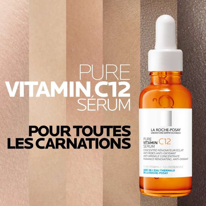 La Roche Posay pure vitamin C12 serum eclat 30ml - Image 2