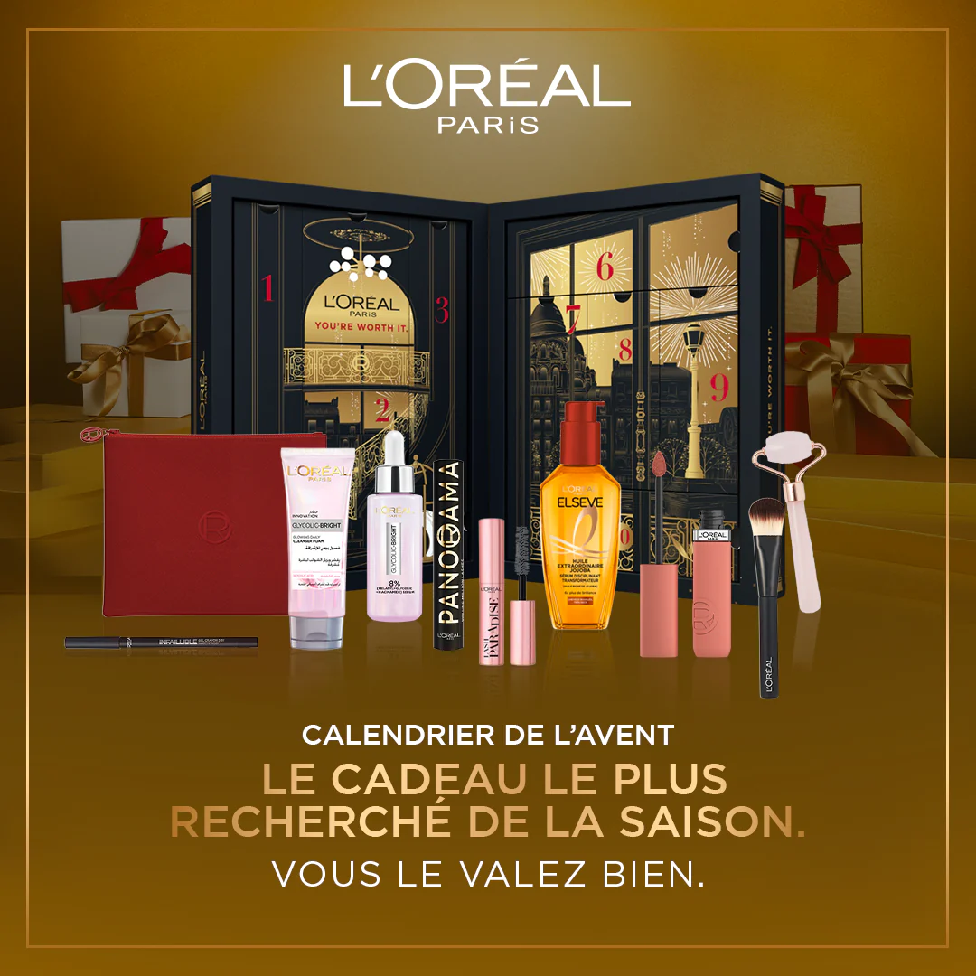 L'Oréal Paris – Coffret Cadeau Calendrier de l’Avent Édition Limitée 2025 - Image 2