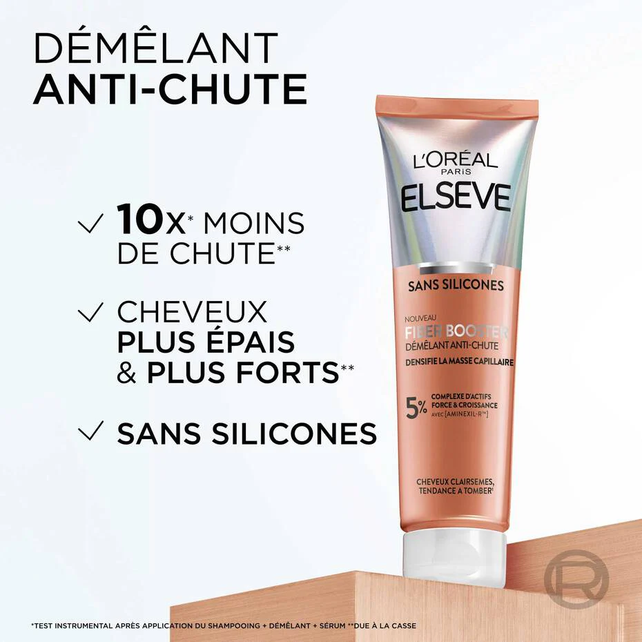 L'Oréal Paris Elseve Fiber Booster Démêlant Sans Silicones Anti-Chute 150ML - Image 7