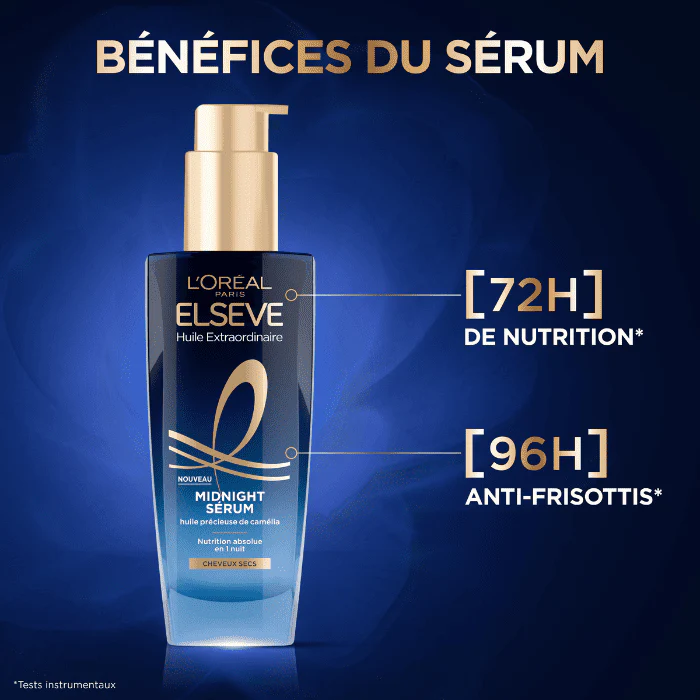 L'oréal paris elseve extra midnight serum 100ml = shampooing offert - Image 4
