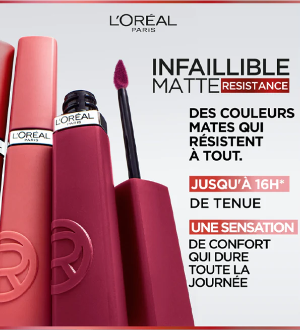 L'oréal paris-infaillible matte resistance - rouge à lèvres - Image 11