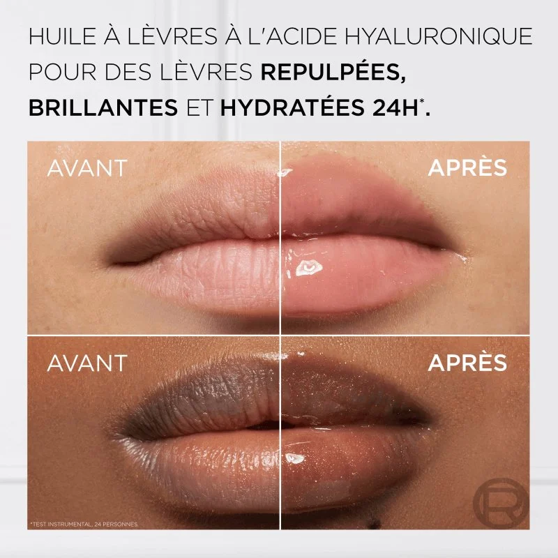 L'Oréal Paris LIP OIL PLUMP AMBITION 201 Milky Nu - Image 5
