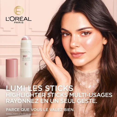 L'oréal paris lumi le glass highlighter stick 630 crème chic - Image 5