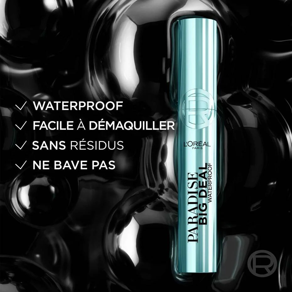 L'ORÉAL PARIS MASCARA PARADISE VOLUME NOIR WATERPROOF - Image 6