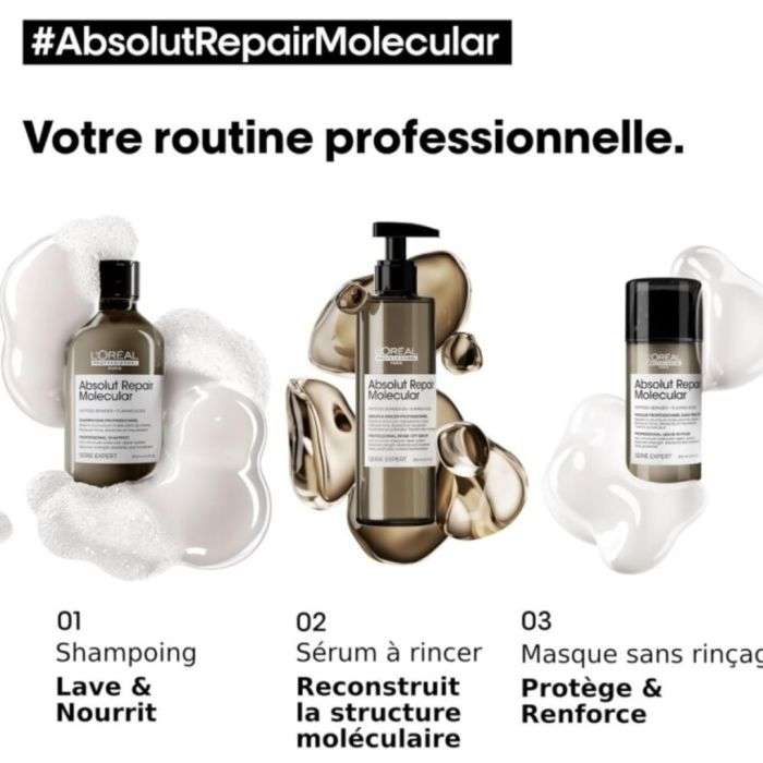 L'Oréal Professionnel absolut repair molecular rinse-off serum 250 ml - Image 5