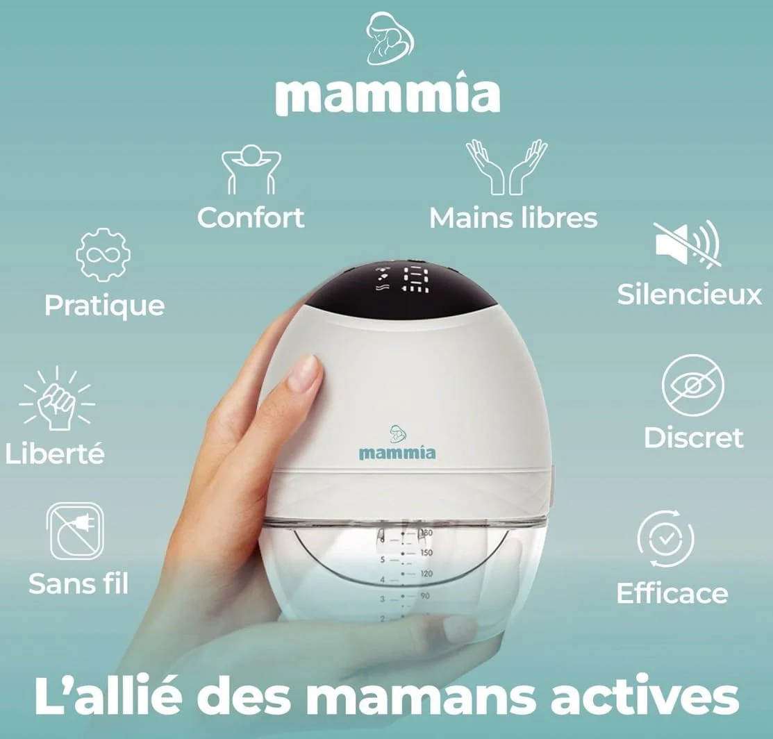 Mammia Tire lait Main libre 4 Modes - Image 2