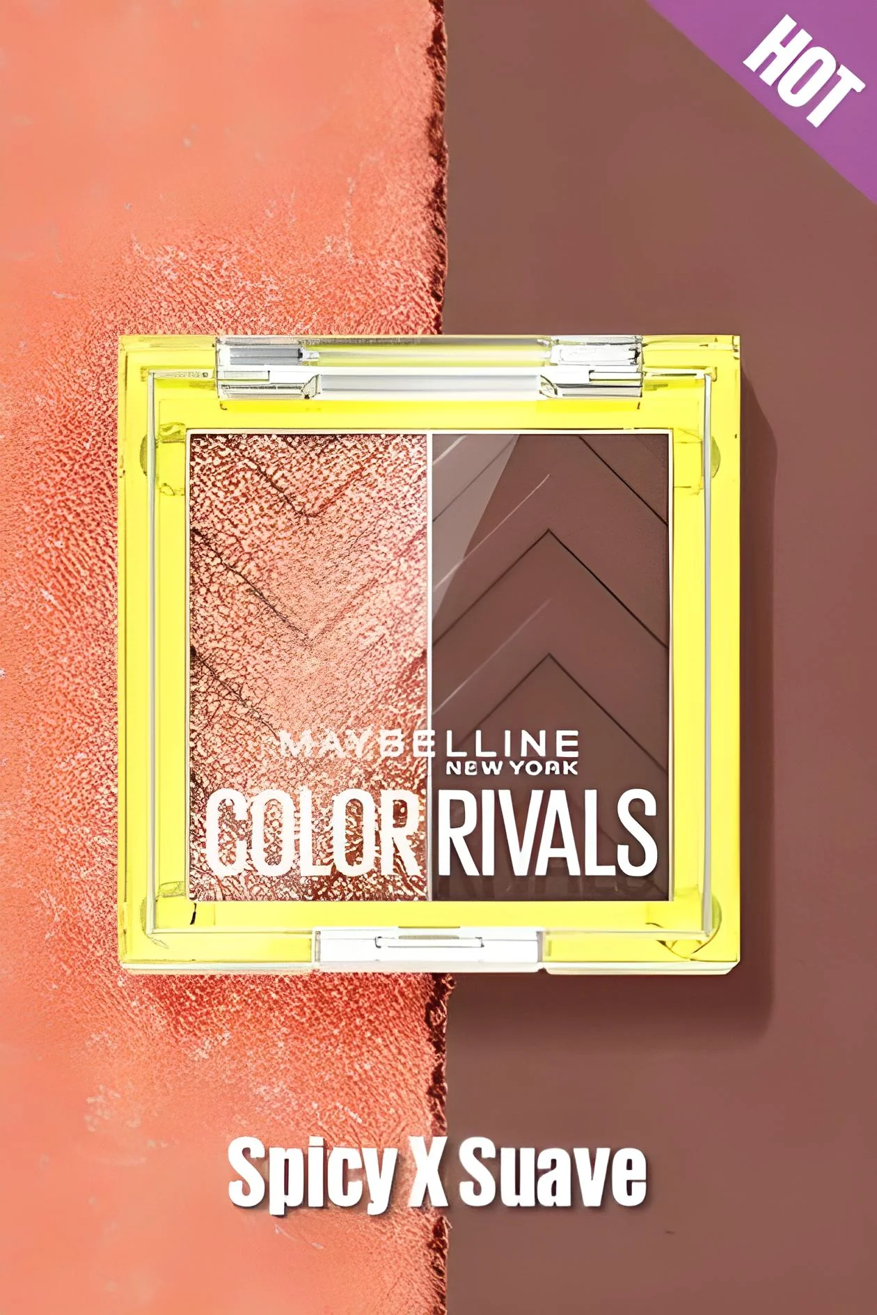Maybelline Color Rivals Spicy X Suave Duo de palettes d'ombres à paupières - Image 2