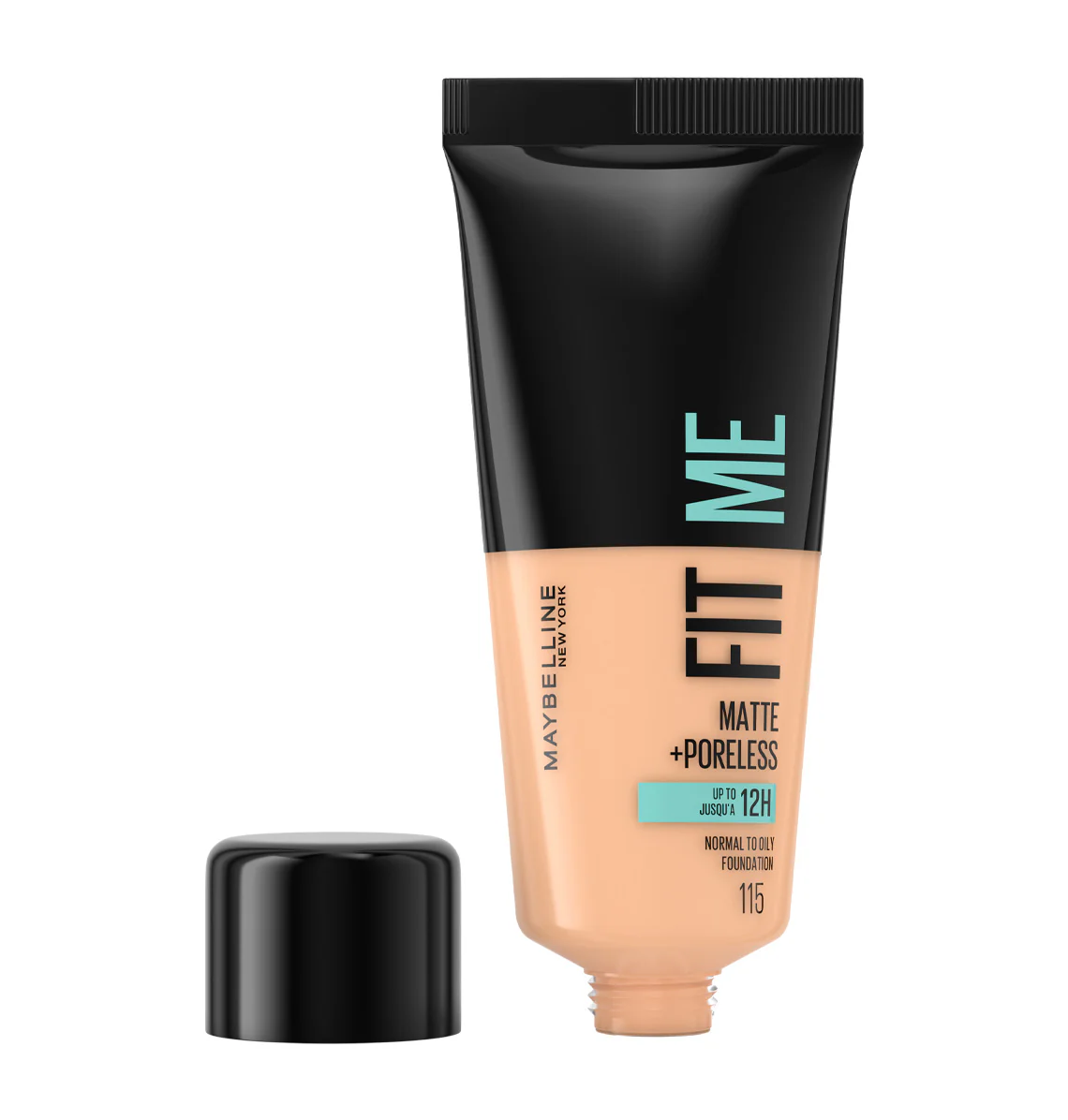 MAYBELLINE FIT ME FOND DE TEINT LIQUIDE MATTE + PORELESS 30ML 115 IVOIRE - Image 3