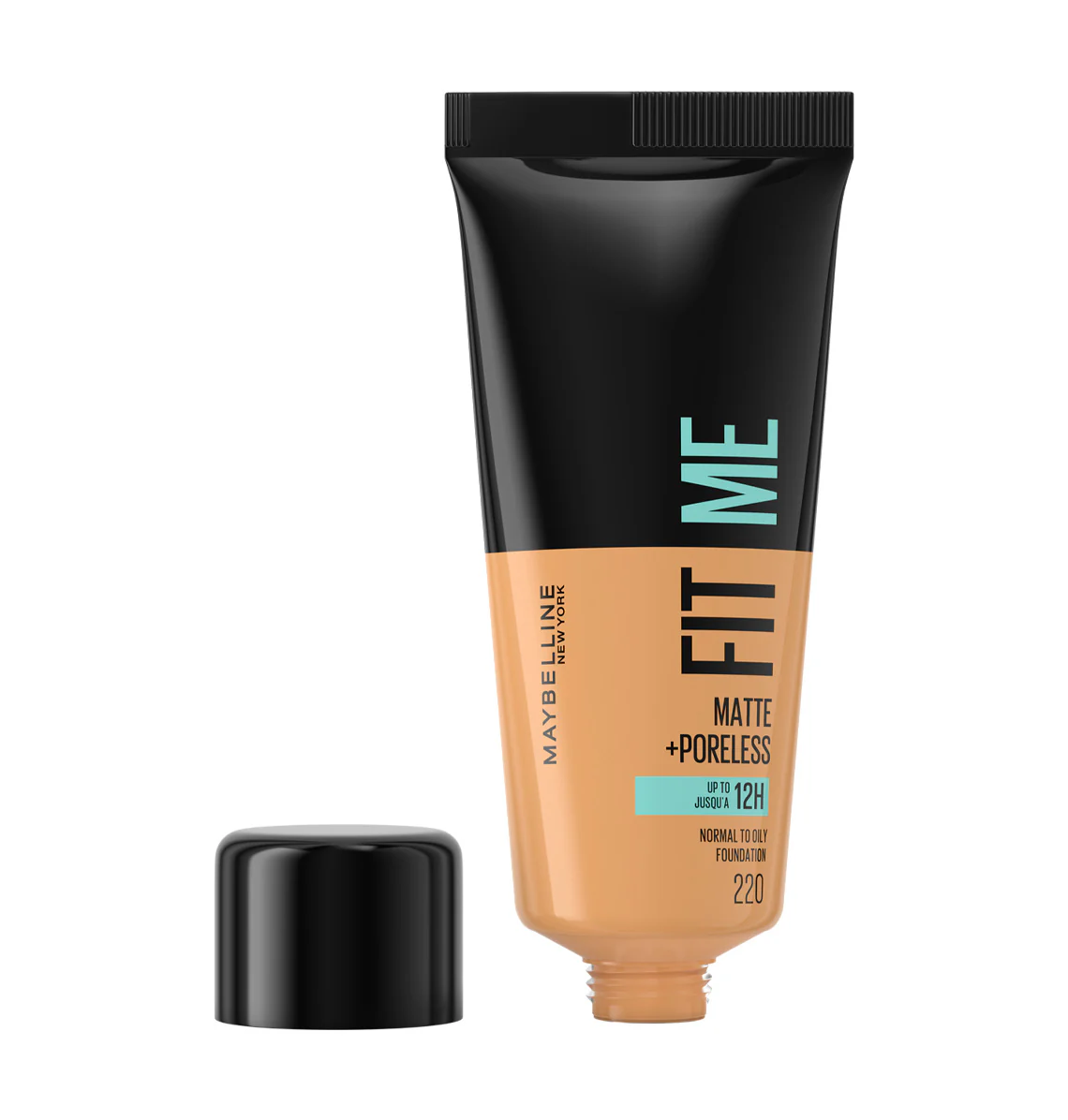 MAYBELLINE FIT ME FOND DE TEINT LIQUIDE MATTE + PORELESS 30ML 220 NATUREL BEIGE - Image 3