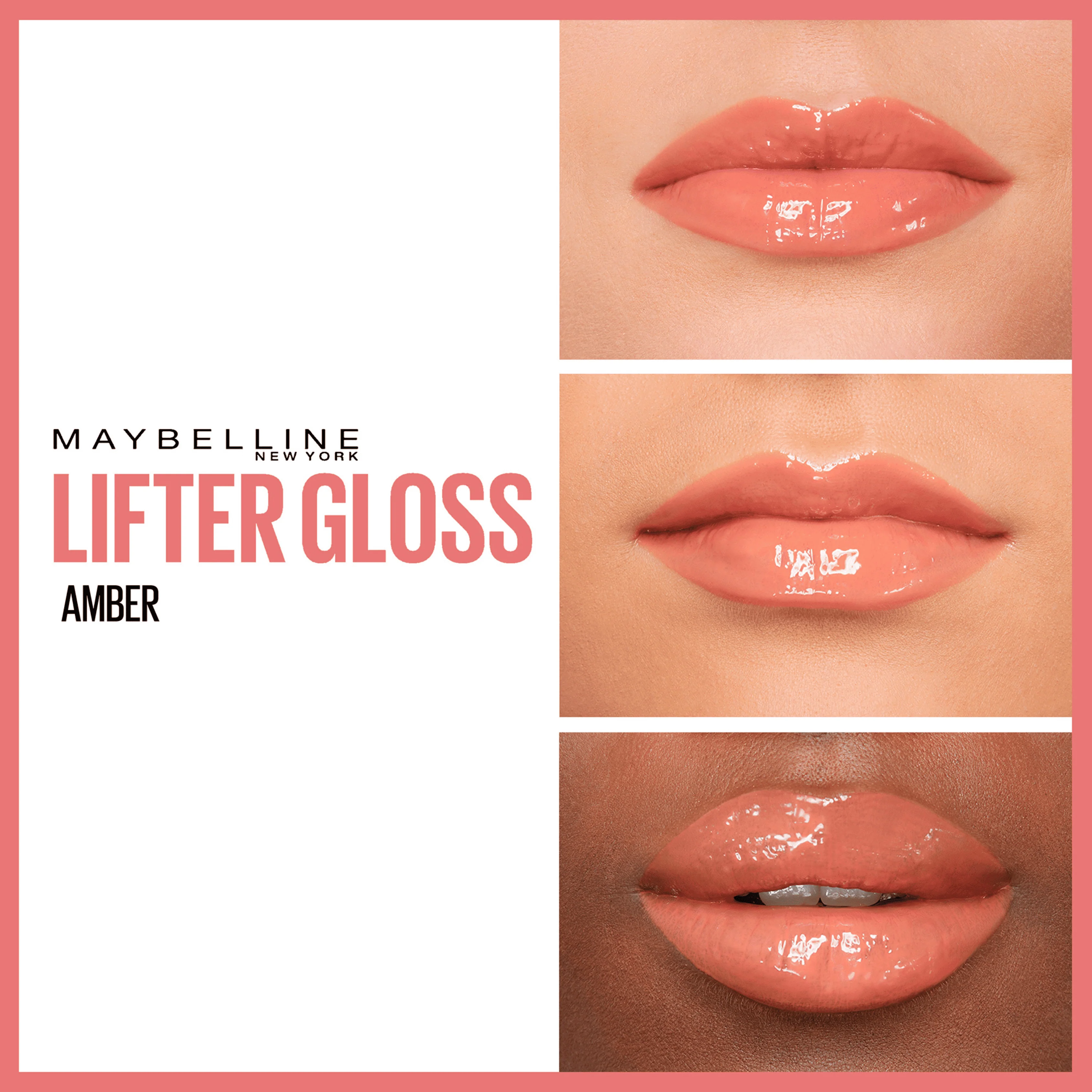 MAYBELLINE LIFTER GLOSS À LÈVRES REPULPANT 007 AMBER - Image 4