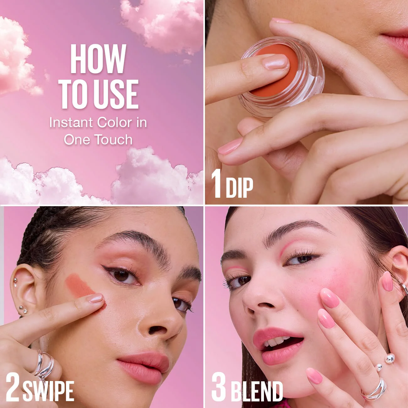 MAYBELLINE NEW YORK BLUSH CLOUDTOPIA CHEEK & LIP MOUSSE CORAL ILLUSION 05 - Image 9