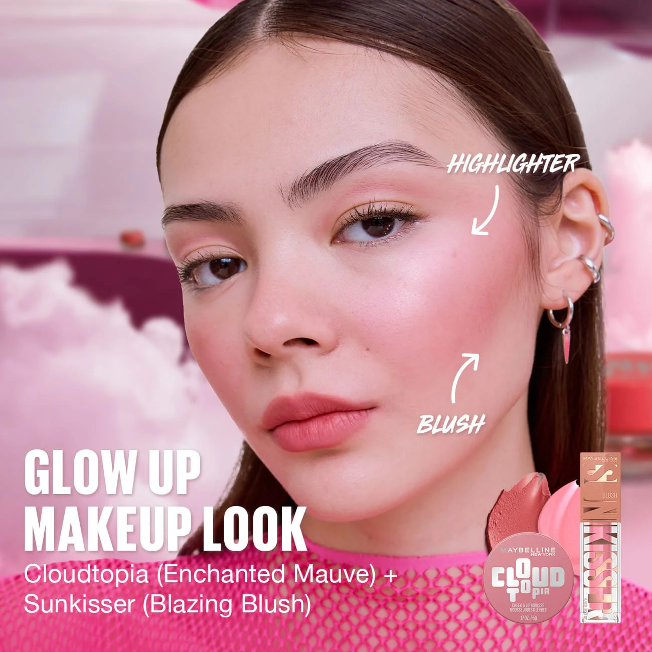 MAYBELLINE NEW YORK BLUSH CLOUDTOPIA CHEEK & LIP MOUSSE CORAL ILLUSION 05 - Image 13