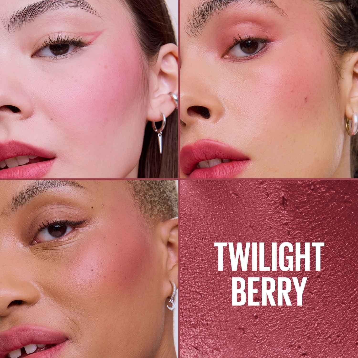MAYBELLINE NEW YORK BLUSH CLOUDTOPIA CHEEK & LIP MOUSSE TWILIGHT BERRY 01 - Image 3
