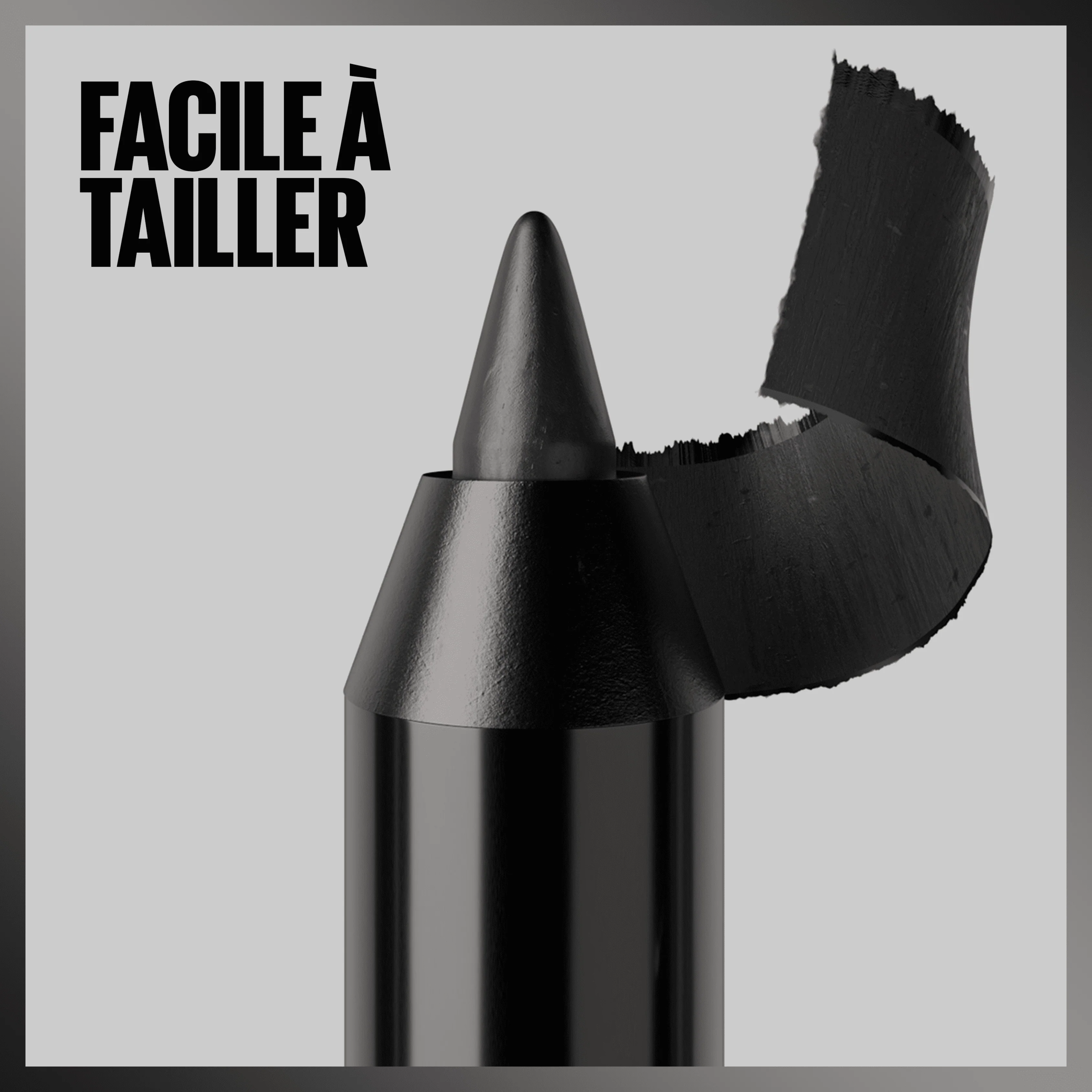 Maybelline TATTOO STUDIO SHARPENABLE GEL PENCIL 900 DEEP ONYX - Image 3