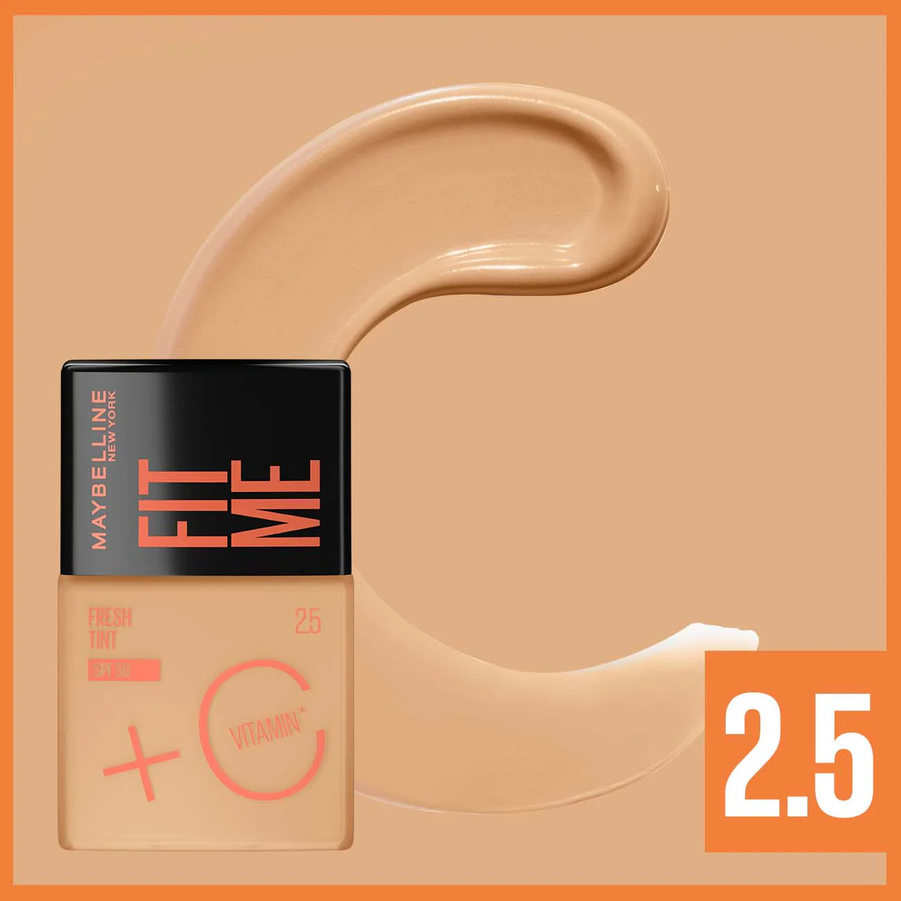 Maybelline New York FIT ME FRESH TINT SPF50 2.5 - Image 3