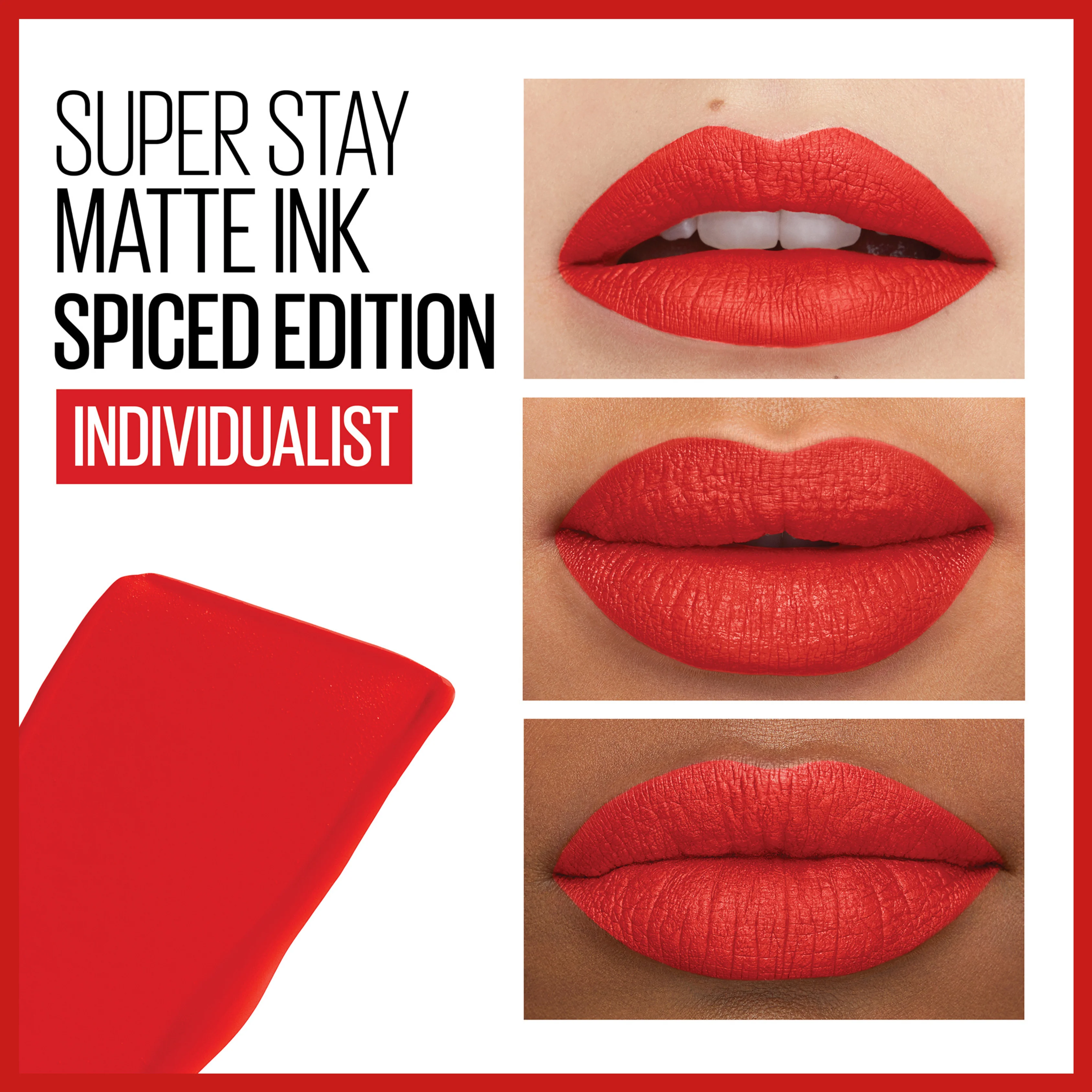 Maybelline New York - Rouge à lèvre Mat Liquide Superstay Matte Ink 320 INDIVIDUALIST - Image 3