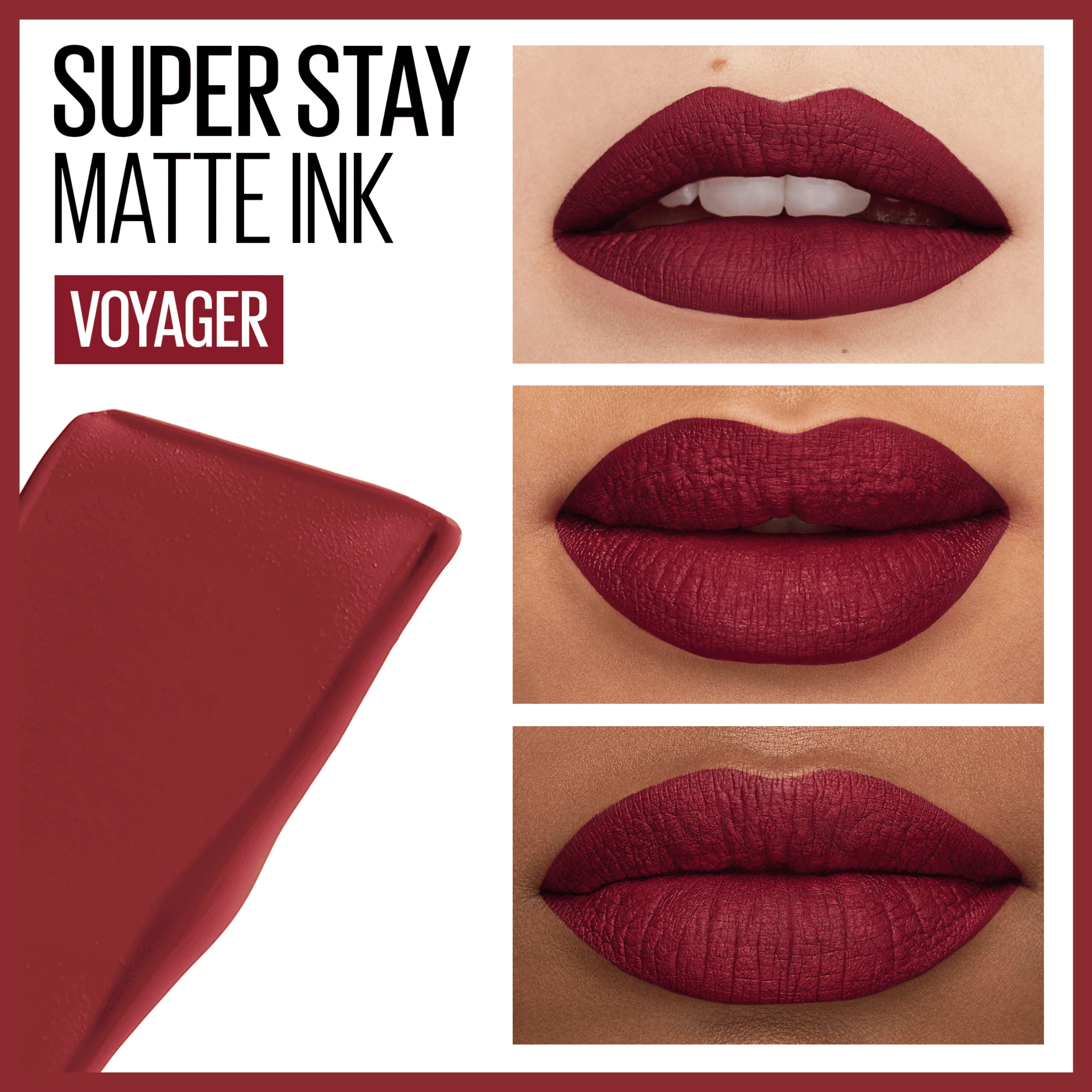 Maybelline New York - Rouge à lèvre Mat Liquide Superstay Matte Ink 50 VOYAGER - Image 3