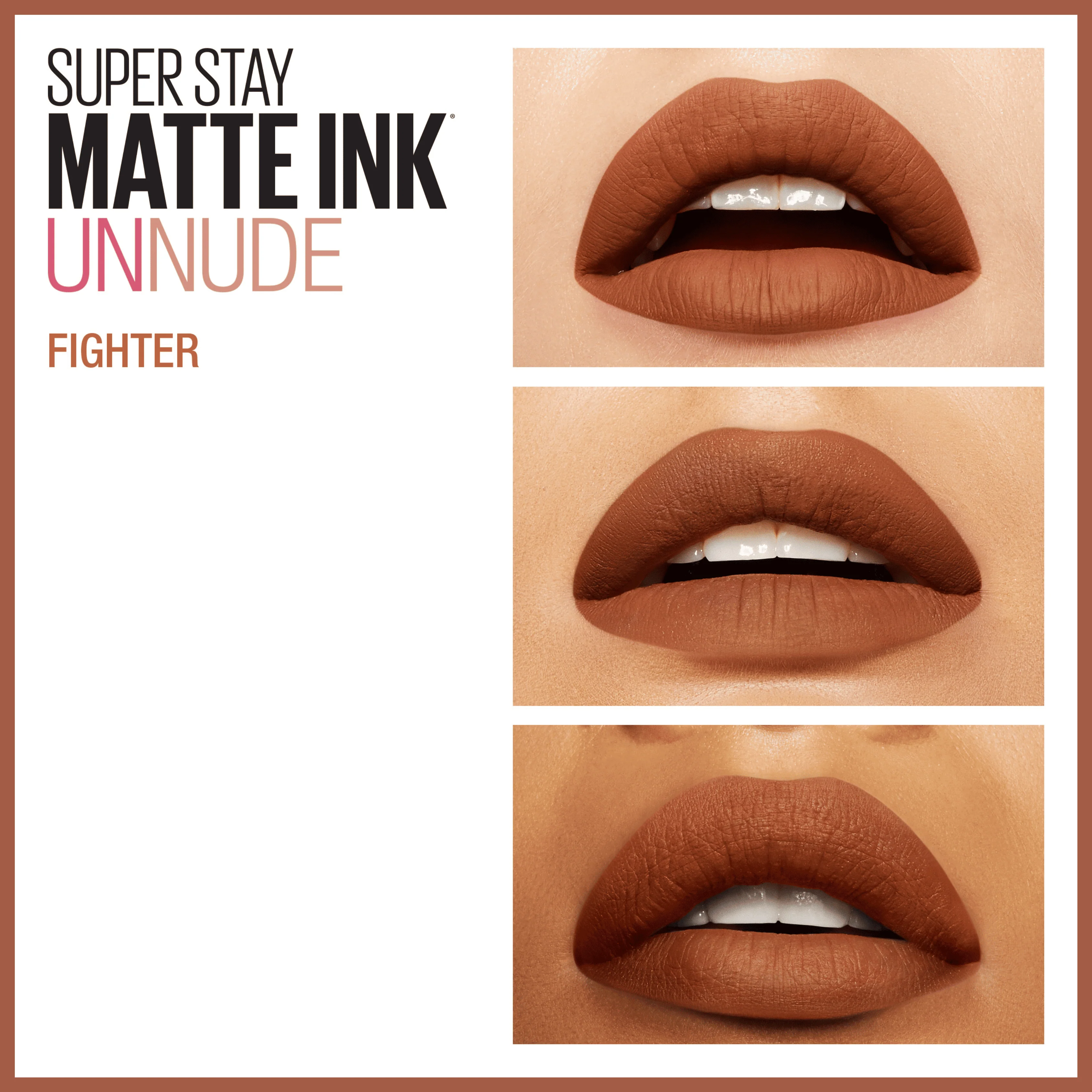 Maybelline New York - Rouge à lèvre Mat Liquide Superstay Matte Ink 75 FIGHTER - Image 3