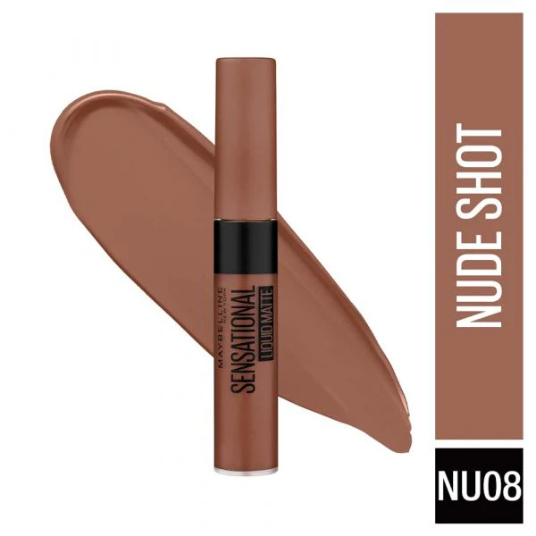 Maybelline New York Sensational Liquid Matte Nude Shot 08 - Image 2