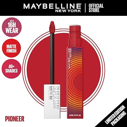 Maybelline New York, Superstay Matte Ink Lipstick - Music Collection Limited Edition - Image 3