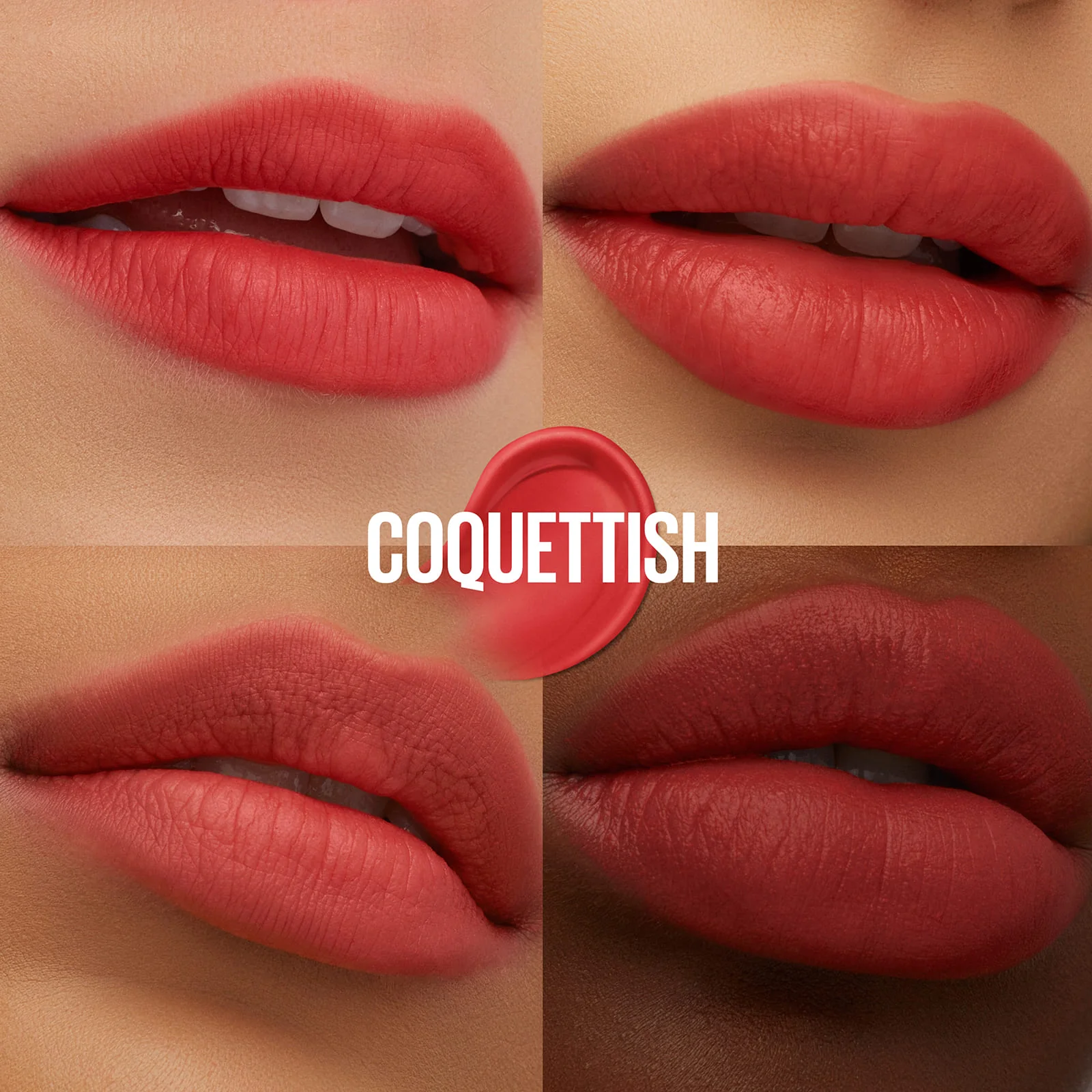 MAYBELLINE NEW YORK SUPERSTAY TEDDY TINT BLUSH À LÈVRES LIQUIDE FINI MAT FONDU coquesttish 30 - Image 3