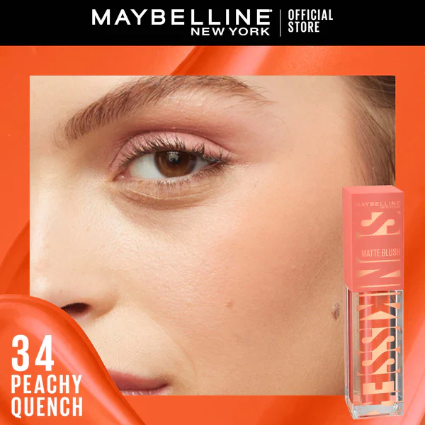 MAYBELLINE SUNKISSER BLUSH 34 PEACHY QUENCH - Image 4