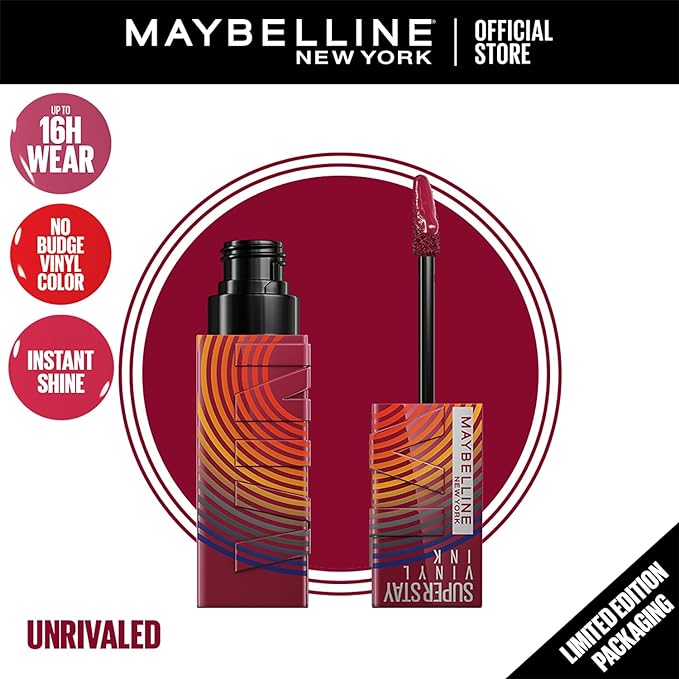 MAYBELLINE SUPER STAY VINYL INK LIQUID LIP COLOR LTD EDITION MUSIC COL - Image 5