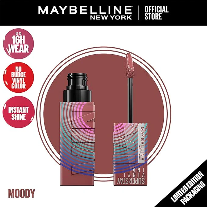 MAYBELLINE SUPER STAY VINYL INK LIQUID LIP COLOR LTD EDITION MUSIC COL - Image 6