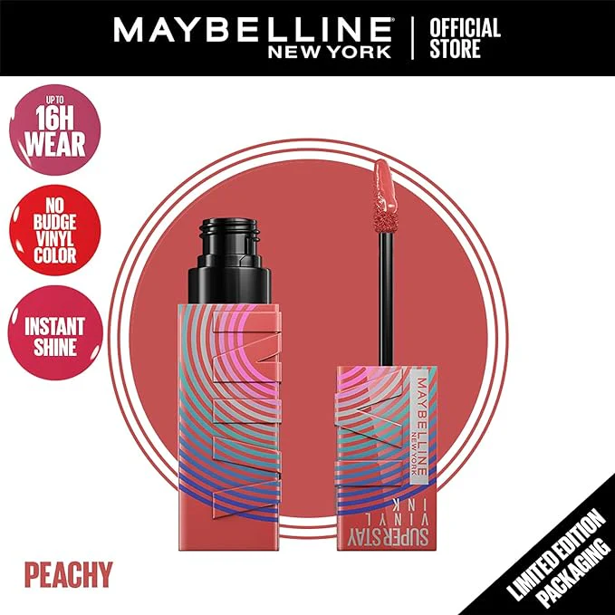 MAYBELLINE SUPER STAY VINYL INK LIQUID LIP COLOR LTD EDITION MUSIC COL - Image 9