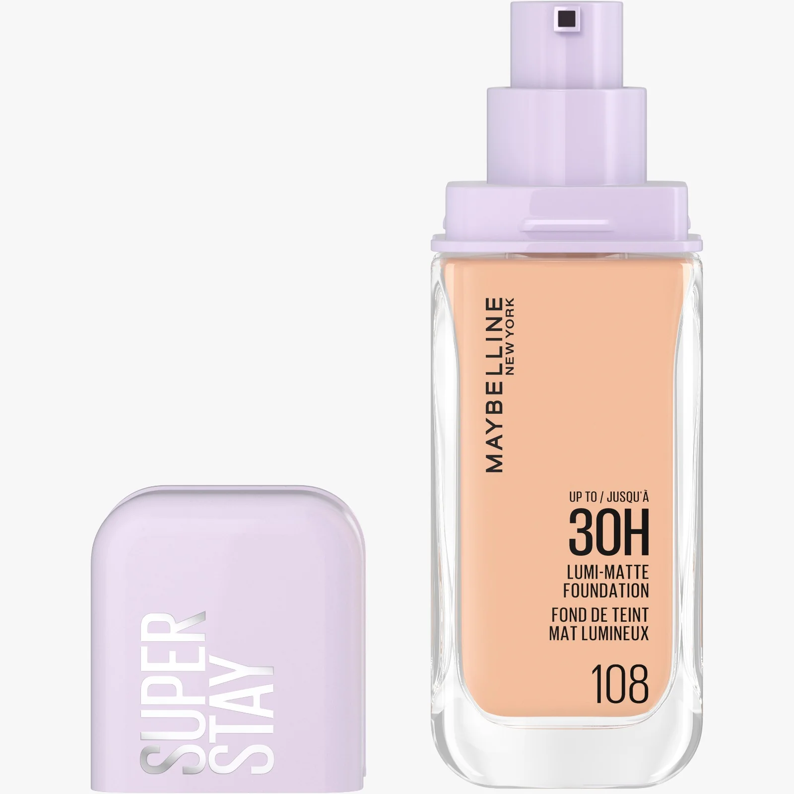 MAYBELLINE SUPERSTAY LUMI MATTE FOND DE TEINT 108 - Image 2