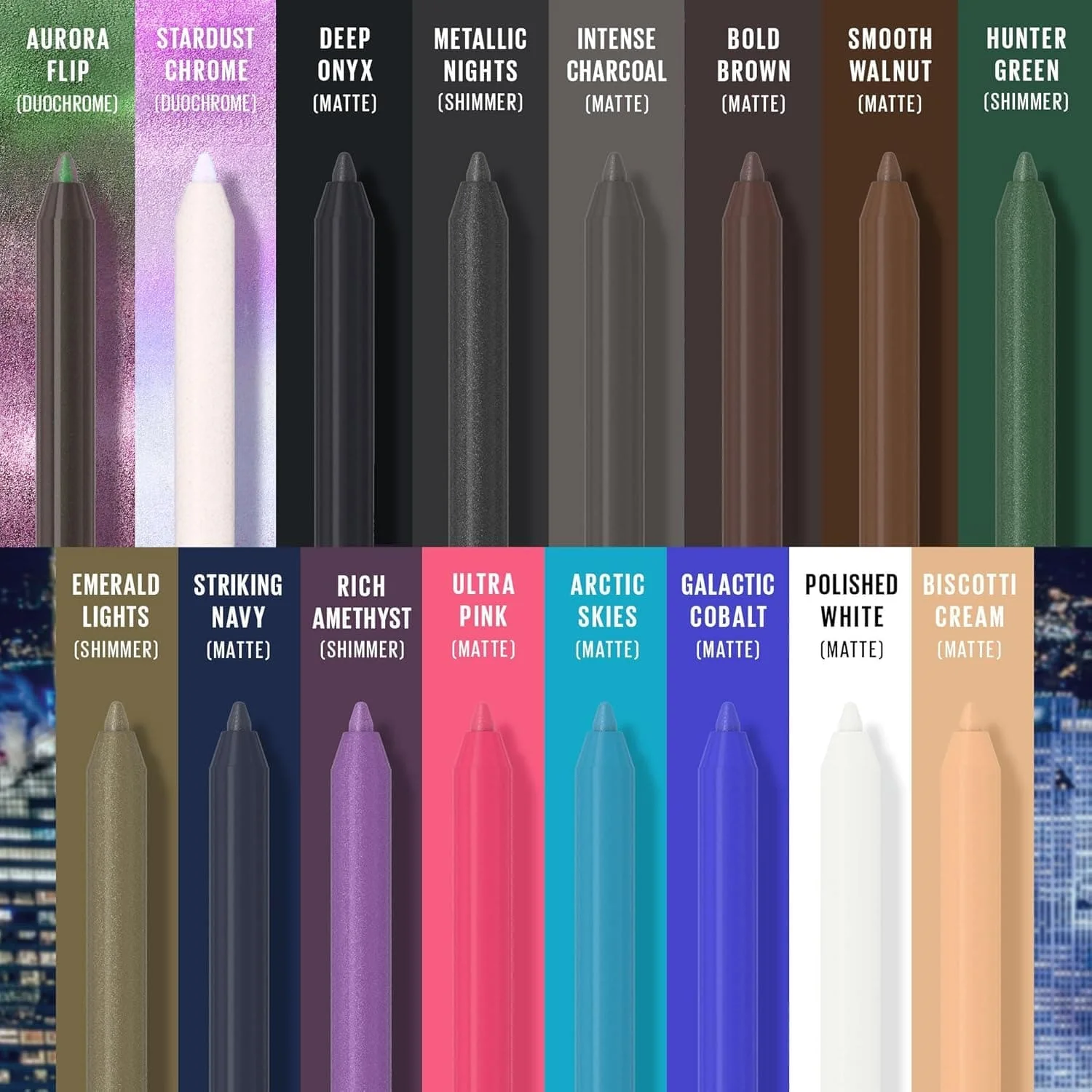 MAYBELLINE TATTOO LINER SHARPANABLE CRAYON GEL 823 AURORA FLIP - Image 4