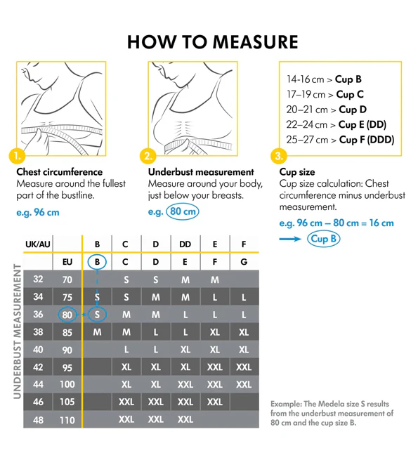 Medela Soutien-gorge de grossesse et d’allaitement Keep Cool Blanc S, M, L, XL - Image 5