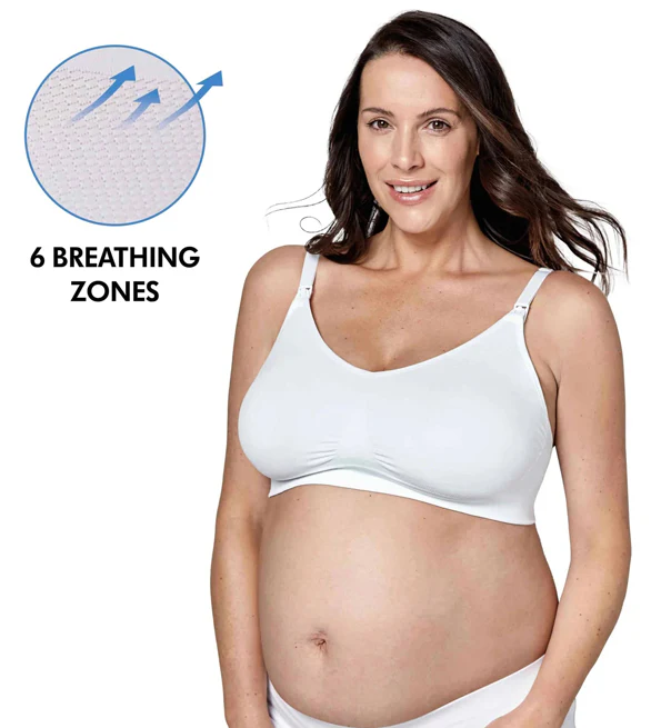 Medela Soutien-gorge de grossesse et d’allaitement Keep Cool Ultra Blanc S, M, L, XL - Image 2