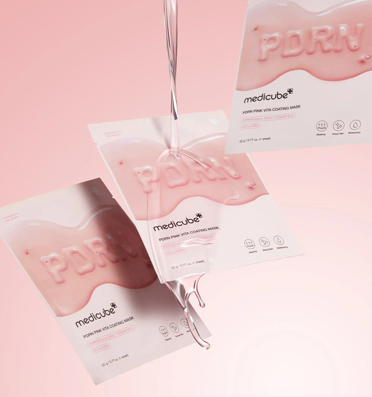 Medicube PDRN Pink Vita Coating Mask-22g - Image 2