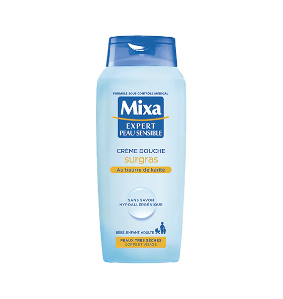 Mixa Crème Douche Surgras 400ml - Image 2