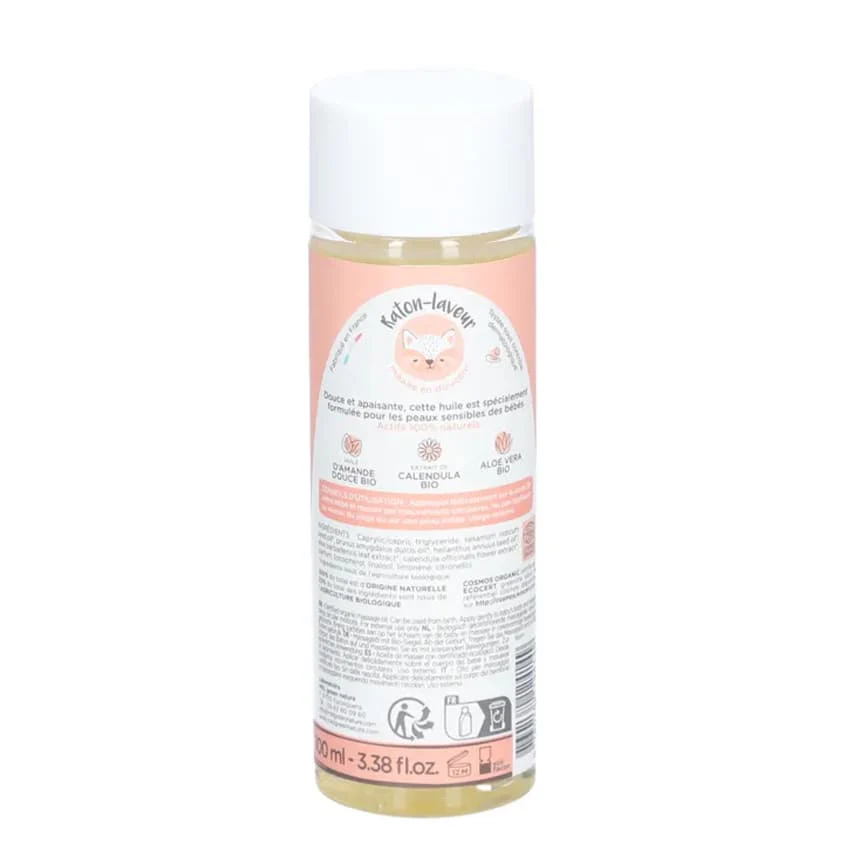 MKL BABY GREEN HUILE DE MASSAGE BIO 100ML - Image 3