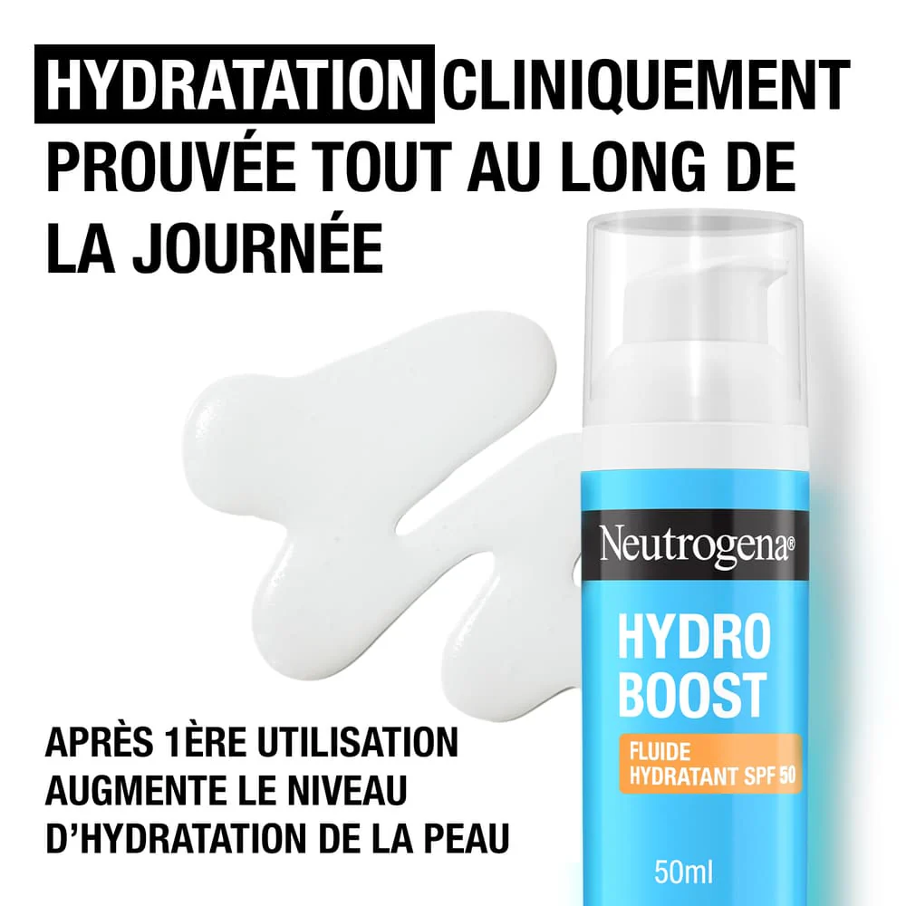 Neutrogena Fluide Hydratant Hydro Boost SPF 50, 50 ml - Image 2