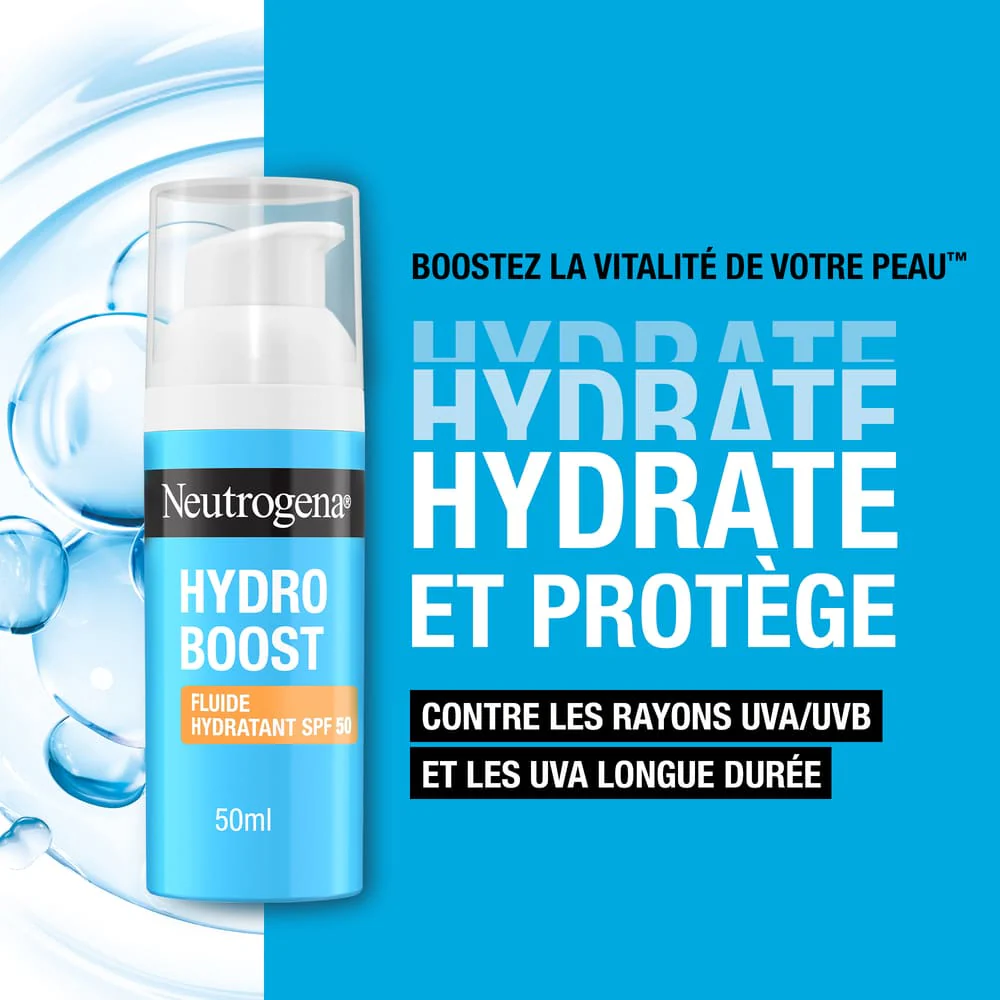 Neutrogena Fluide Hydratant Hydro Boost SPF 50, 50 ml - Image 5