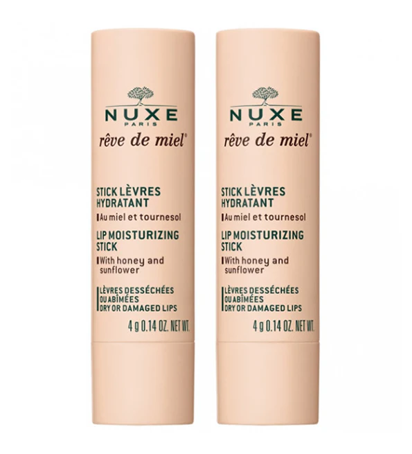 NUXE Duo Rêve de Miel Stick lèvres 2x4g - Image 2