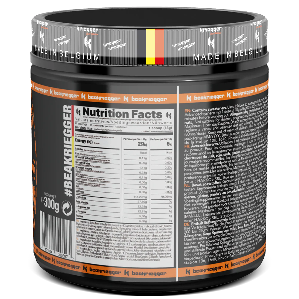 Kriegger PRE WORKOUT X-PRESS 300g - Image 5