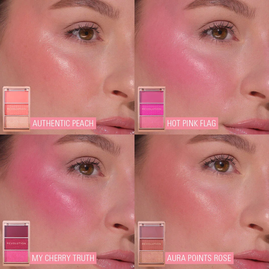 Revolution Blush Icon Palette My Cherry Truth - Image 5