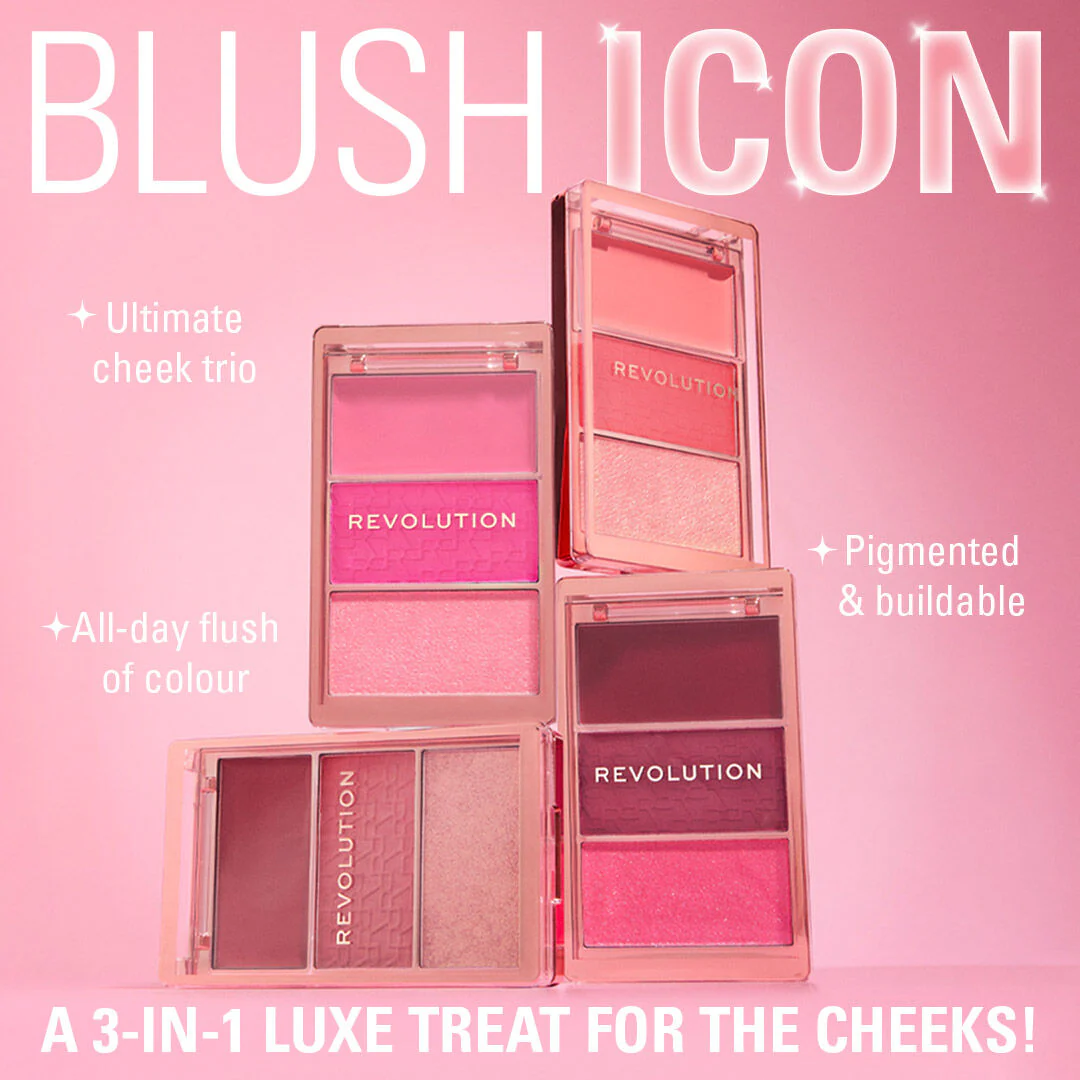 Revolution Blush Icon Palette My Cherry Truth - Image 7