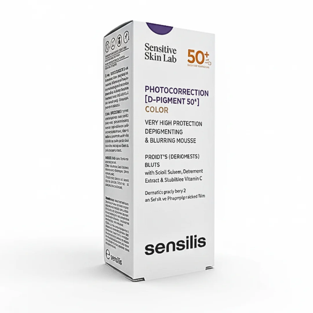 Sensilis Photocorrection [D-Pigment] SPF 50+ – Crème Solaire Anti-Taches & Éclat du Teint - Image 2